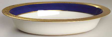 Westchester Cobalt Blue 10" Oval Vegetable Bowl