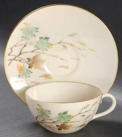 Flat Cup & Saucer Set