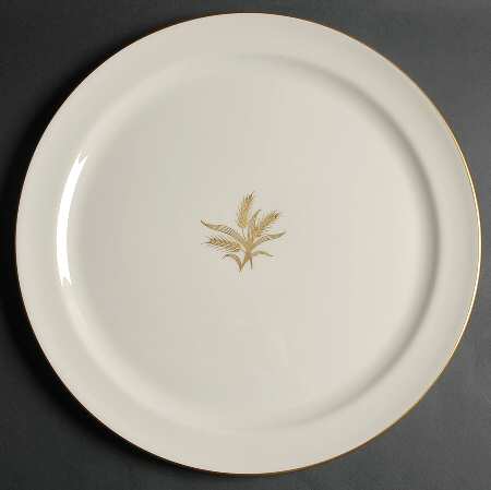 Wheat 14" Chop Plate (Round Platter)