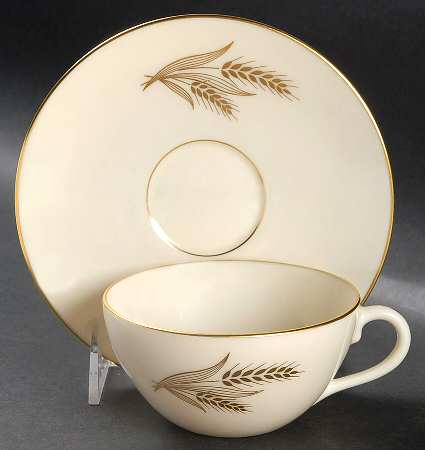 Flat Cup & Saucer Set
