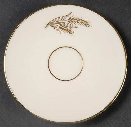 Wheat Saucer for Flat Demitasse Cup