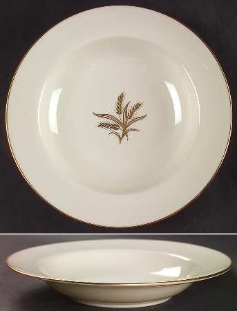 Wheat Large Rim Soup Bowl