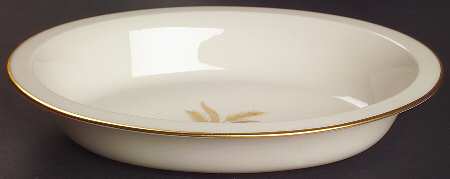Wheat 9" Oval Vegetable Bowl