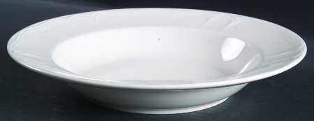 White Sands (No Trim) Large Rim Soup Bowl