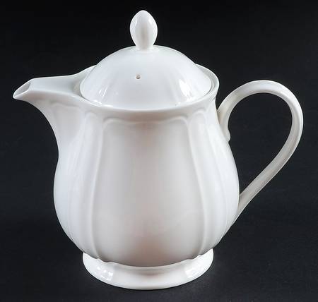 White Sands (No Trim) Individual Coffee Pot & Lid