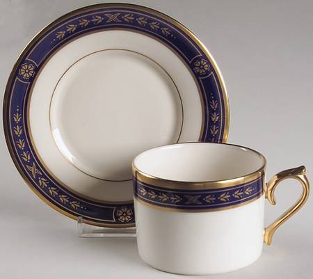 Winslow Castle Flat Cup & Saucer Set