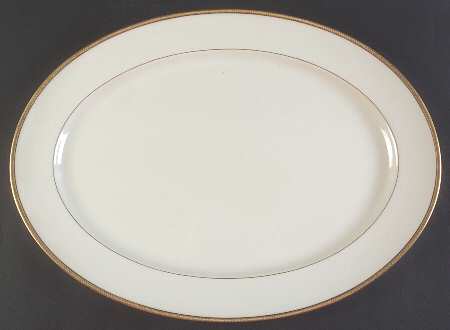 Windsor (Gold Backstamp) 17" Oval Serving Platter