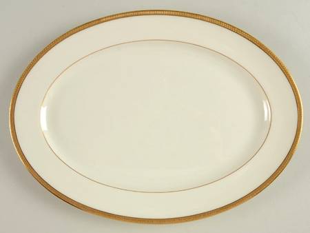 Windsor (Green Backstamp) 11" Oval Serving Platter