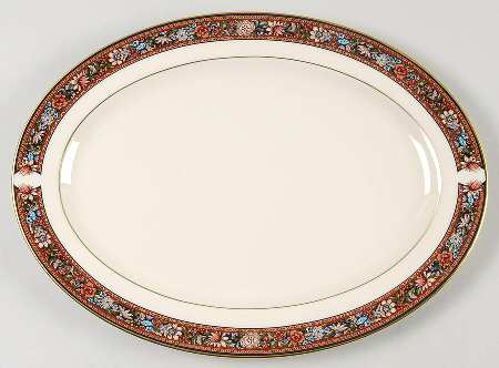 Witherspoon 13" Oval Serving Platter by Lenox