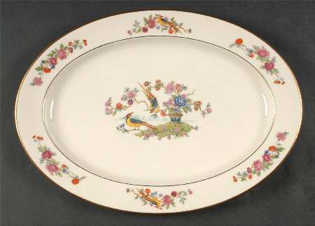 Audubon 14" Oval Serving Platter