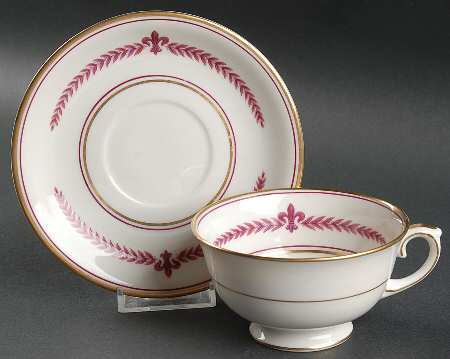 Marie Louise Footed Cup & Saucer Set