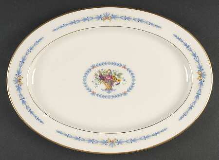 Natalie 14" Oval Serving Platter