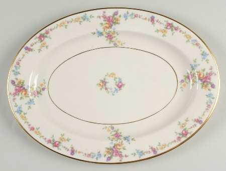 Peggy Shippen 12" Oval Serving Platter