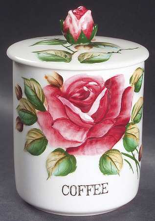 Americana Coffee Canister & Lid