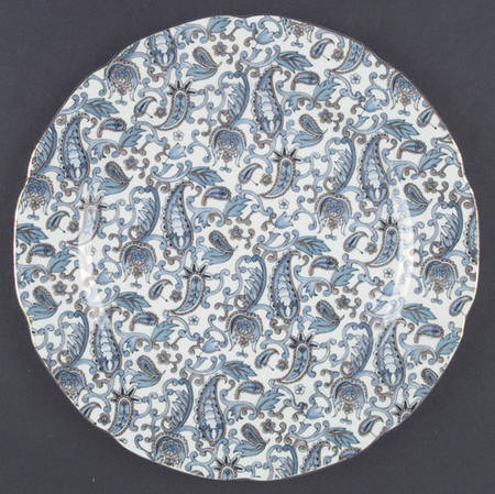 Blue Paisley by Lefton