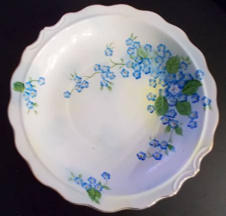 Forget Me Not Bowl for Small Pitcher & Bowl Set