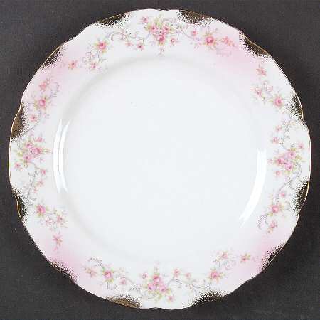 Heirloom Rose Luncheon Plate