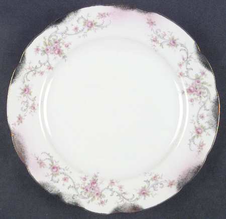 Heirloom Rose Salad Plate