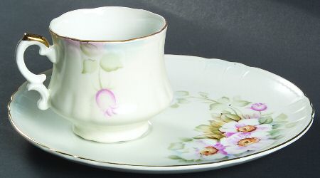Magnolia Snack Plate & Cup Set