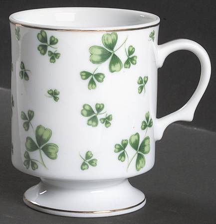 Shamrock St Patrick Irish Coffee Mug
