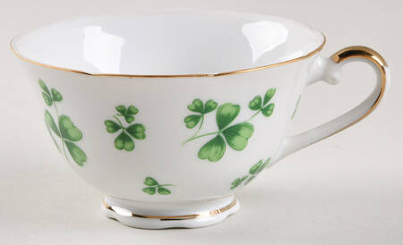 Shamrock St Patrick Footed Cup