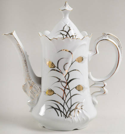 Wheat Coffee Pot & Lid