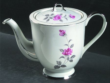 Enchanted Rose Coffee Pot & Lid