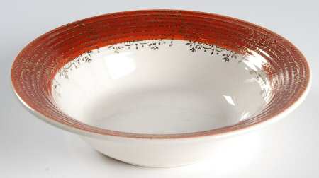 Maroon Emperor Coupe Cereal Bowl