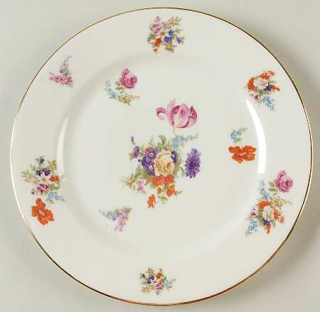 Flora Salad Plate