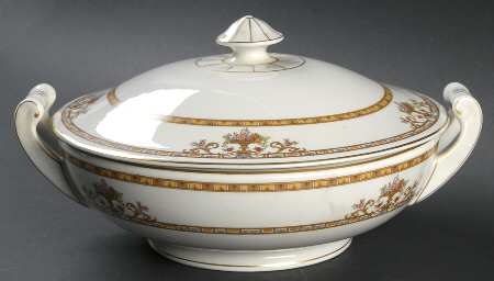 Moresque Round Covered Vegetable
