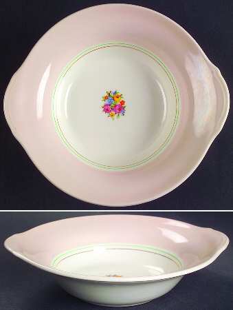 Blush Cotillion Pink Lugged Cereal Bowl