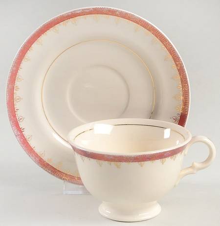 Buckingham (Candlelight Line) Footed Cup & Saucer Set