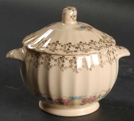 Chateau Sugar Bowl & Lid