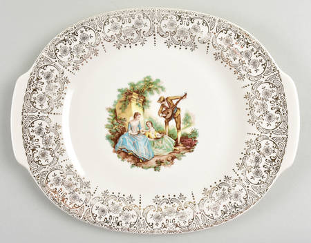 China d'Or (Filigree 1TS284) 11" Oval Serving Platter