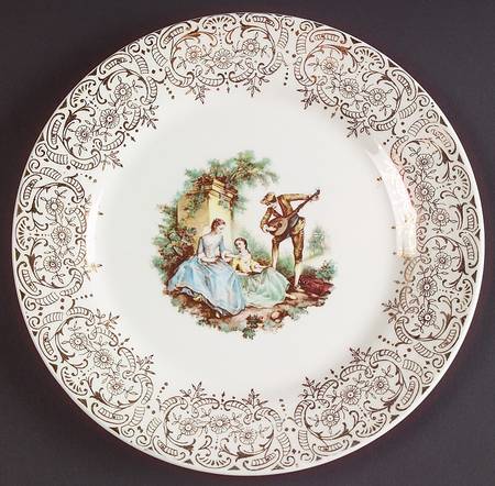 China d'Or (Filigree 1TS284) Salad Plate