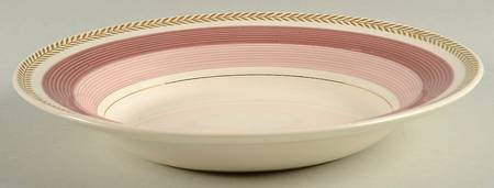 Coronet Rose Rim Soup Bowl