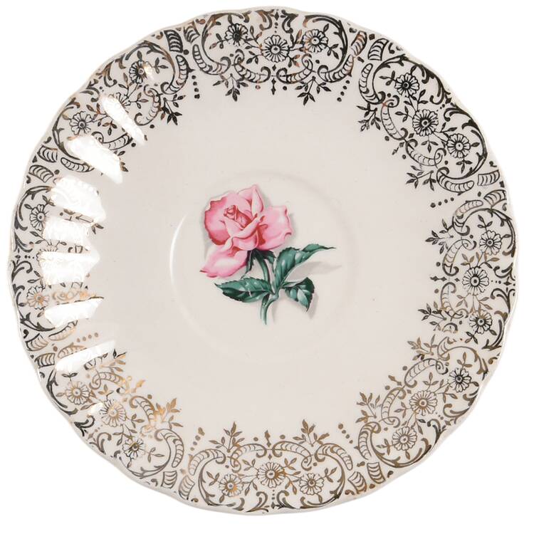 Le Fleur Rouge Saucer