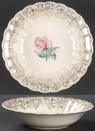 Le Fleur Rouge Fruit/Dessert (Sauce) Bowl