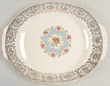 Lyric 13" Oval Serving Platter