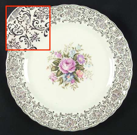 Rosalie (Scalloped) by Limoges-American