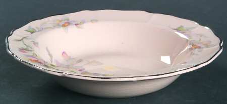 Silver Moon (Scalloped) by Limoges-American
