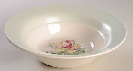 Tea Rose 8" Round Vegetable Bowl