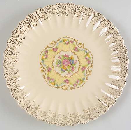 Toledo Delight Sand Luncheon Plate