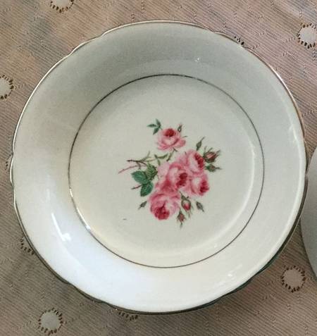 Margaret Rose Fruit/Dessert (Sauce) Bowl by Lichfield