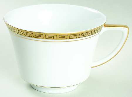 Greek Key Footed Cup