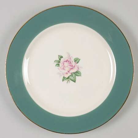 Cameo (Rose Center) Salad Plate