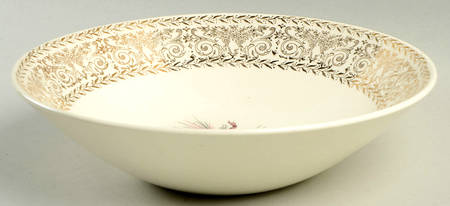 Pine Cone 8" Round Vegetable Bowl