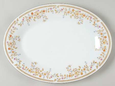 Serenity 14" Oval Serving Platter