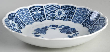 Blue Imari (L & M) Coupe Soup Bowl