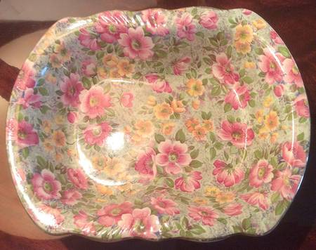 Briar Rose Rectangular Sweet Meat Dish